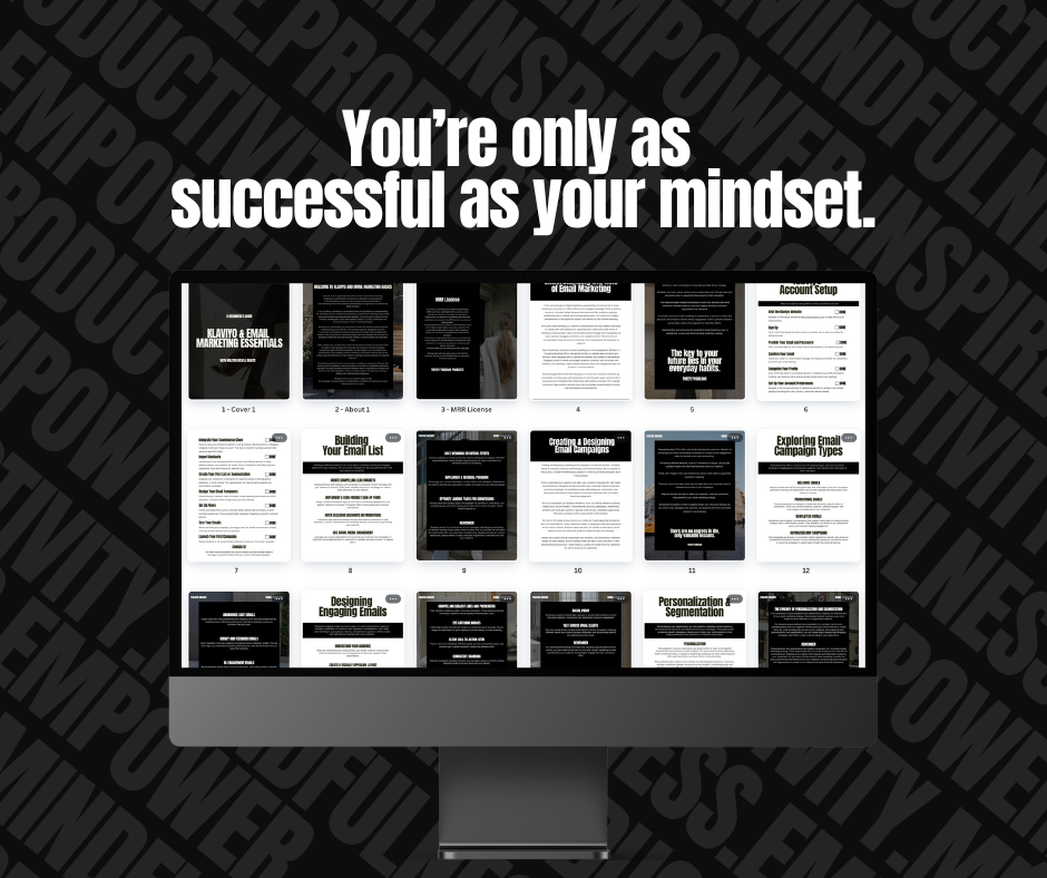 Starter’s Guide to Klaviyo & Email Marketing — Beginner-Friendly Email Marketing Blueprint with PLR & MRR