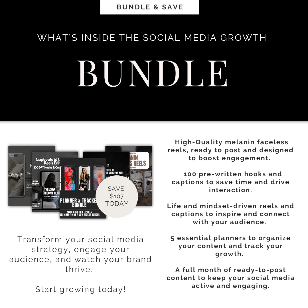 THE SOCIAL MEDIA GROWTH BUNDLE