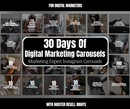 30 Days of Digital Marketing Carousels (PLR + MRR)
