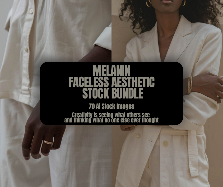 70 FACELESS MELANIN STOCK PHOTOS