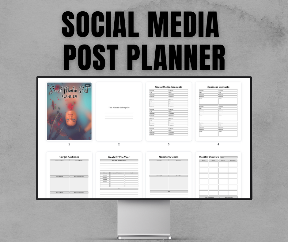 PLANNER & TRACKER BUNDLE