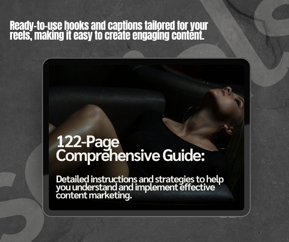 Captivate & Convert: Reels Edition — 100 Done-For-You Hooks & Captions Guide (122 Pages) with PLR & MRR