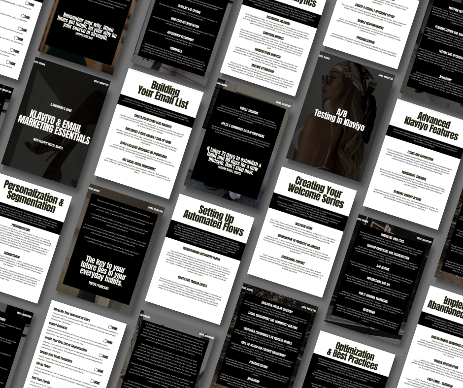 Starter’s Guide to Klaviyo & Email Marketing — Beginner-Friendly Email Marketing Blueprint with PLR & MRR