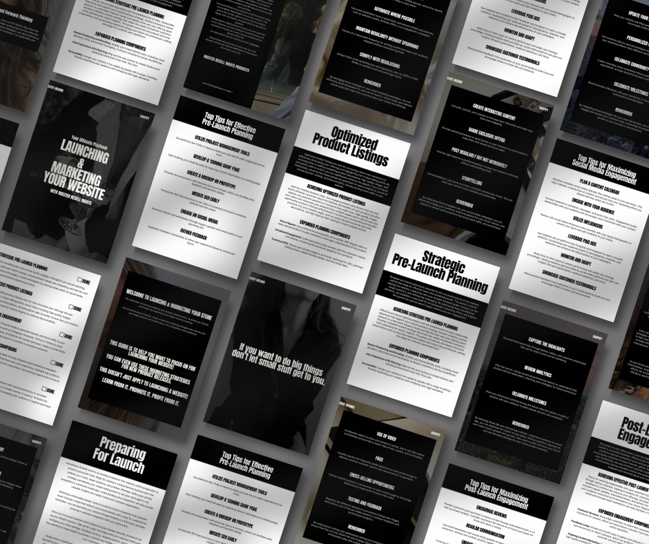 The Ultimate Playbook to Launching & Marketing Your Website — Beginner Friendly Guide (PLR + MRR)