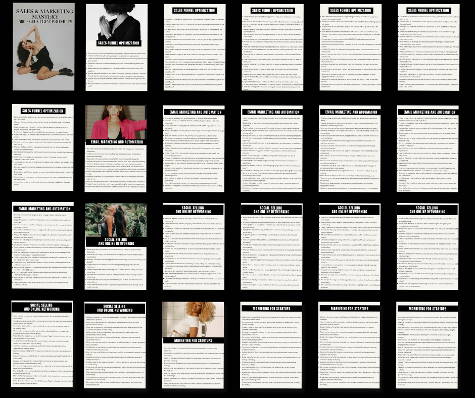 Ultimate Digital Marketing & Sales Toolkit — 500+ Expert ChatGPT Prompts with PLR & MRR